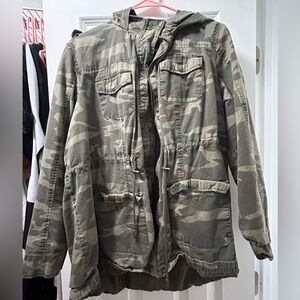 Camo Oversized Jacket